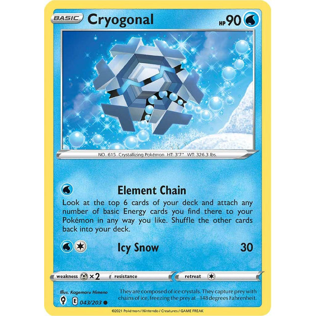 Cryogonal (043/203) [Sword & Shield: Evolving Skies]