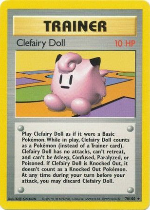 Clefairy Doll (70/102) [Base Set]
