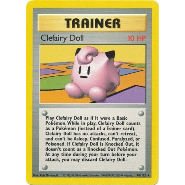 Clefairy Doll (70/102) [Base Set]