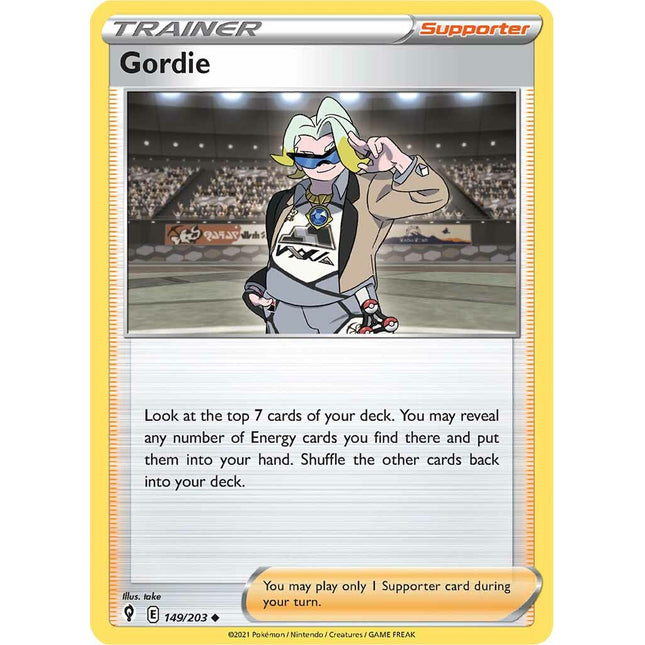 Gordie (149/203) [Sword & Shield: Evolving Skies]