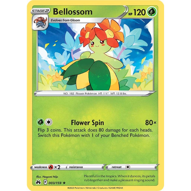 Bellossom (003/159) [Sword & Shield: Crown Zenith]