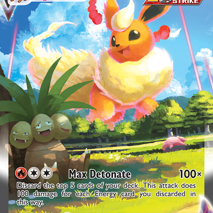 Flareon VMAX (SWSH180) (Jumbo Card) [Sword & Shield: Black Star Promos]