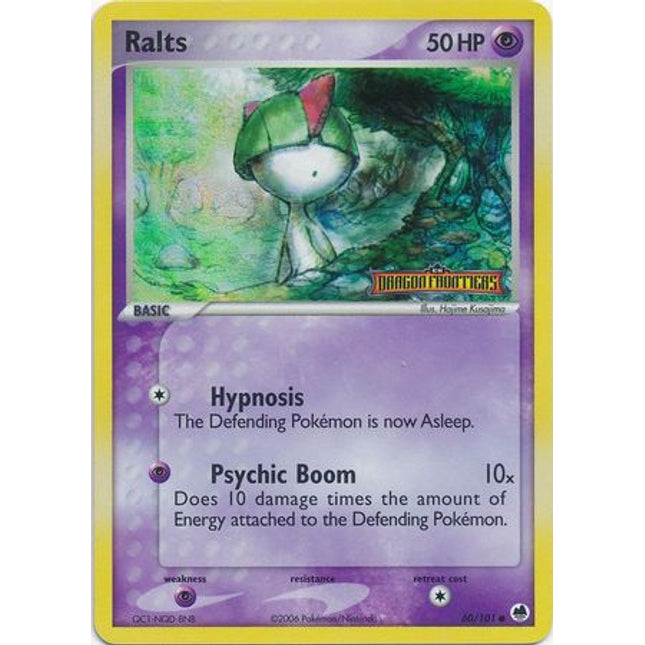 Ralts (60/101) (Stamped) [EX: Dragon Frontiers]