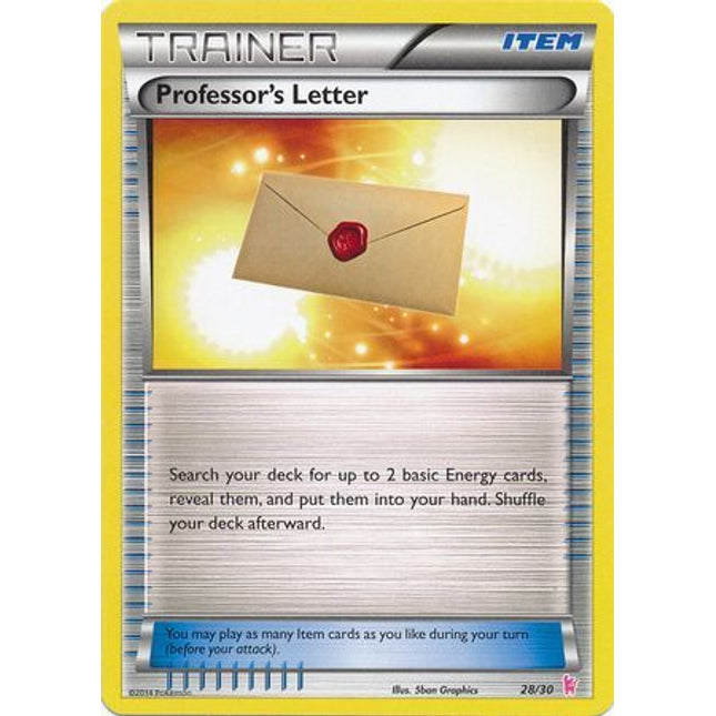 Professor's Letter (28/30) [XY: Trainer Kit - Sylveon]