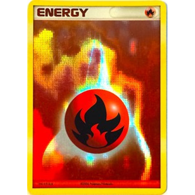 Fire Energy (2006 2007 League Promo) [League & Championship Cards]