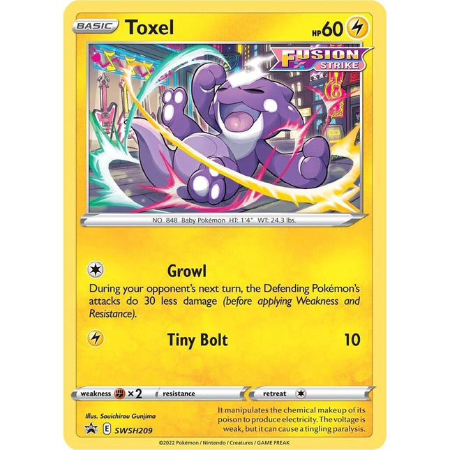 Toxel (SWSH209) [Sword & Shield: Black Star Promos]