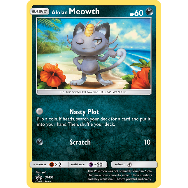 Alolan Meowth (SM51) [Sun & Moon: Black Star Promos]