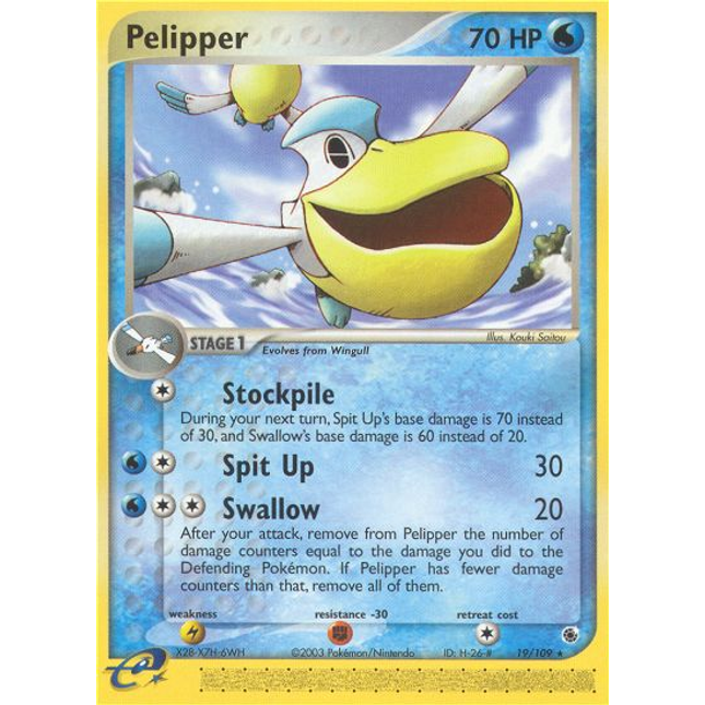 Pelipper (19/109) [EX: Ruby & Sapphire]
