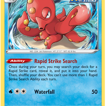 Octillery (037/163) (Theme Deck Exclusive) [Sword & Shield: Battle Styles]