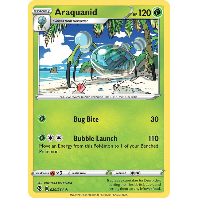 Araquanid (020/264) [Sword & Shield: Fusion Strike]