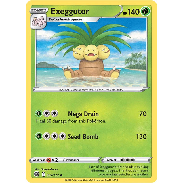 Exeggutor (002/172) [Sword & Shield: Brilliant Stars]