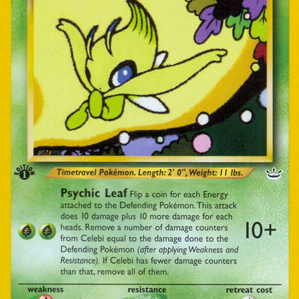 Celebi (16/64) [Neo Revelation 1st Edition]