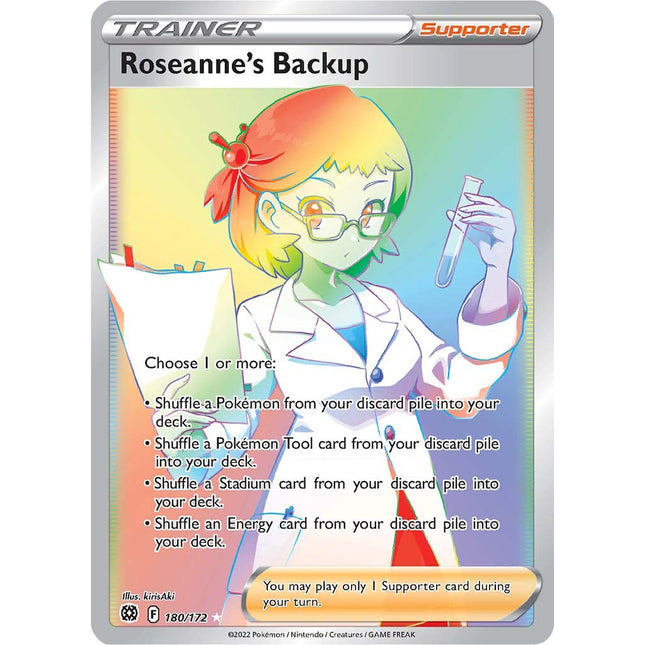 Roseanne's Backup (180/172) [Sword & Shield: Brilliant Stars]