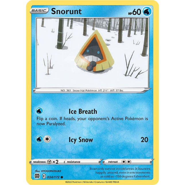 Snorunt (034/172) [Sword & Shield: Brilliant Stars]