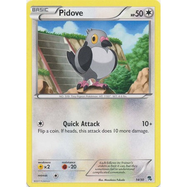 Pidove (14/30) [Black & White: Trainer Kit - Zoroark]