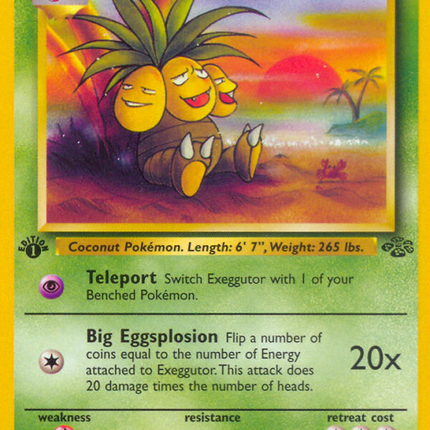 Exeggutor (35/64) [Jungle 1st Edition]