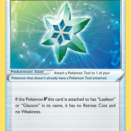 Snow Leaf Badge (159/203) [Sword & Shield: Evolving Skies]