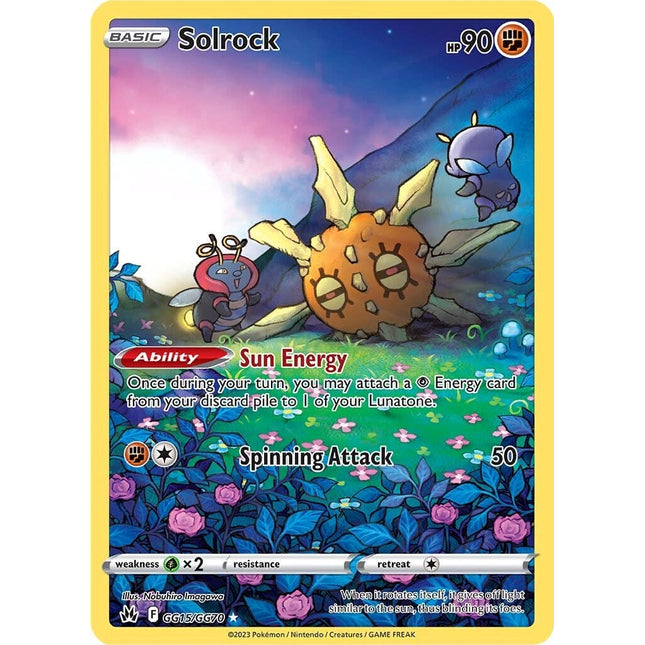 Solrock (GG15/GG70) [Sword & Shield: Crown Zenith]