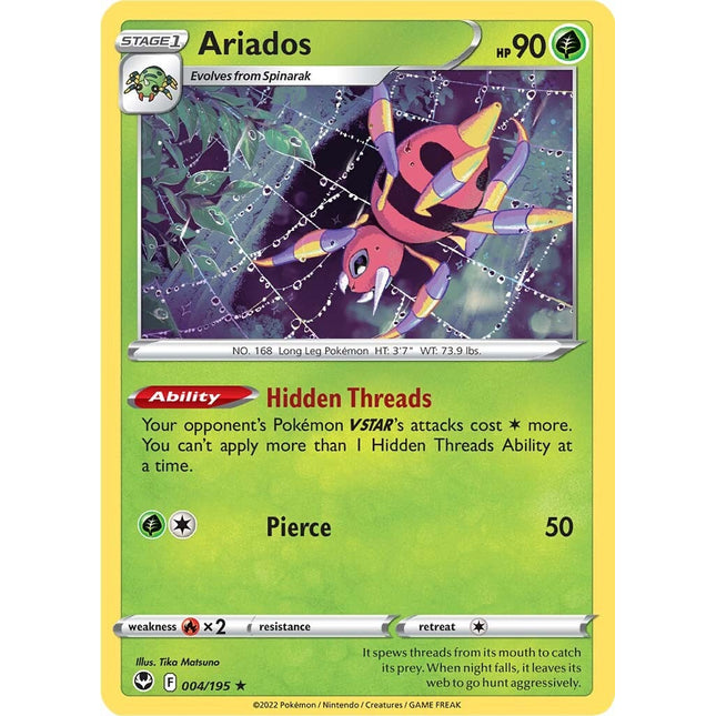 Ariados (004/195) [Sword & Shield: Silver Tempest]