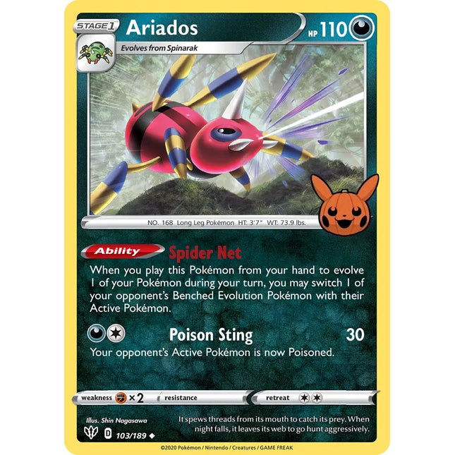 Ariados (103/189) [Trick or Trade]