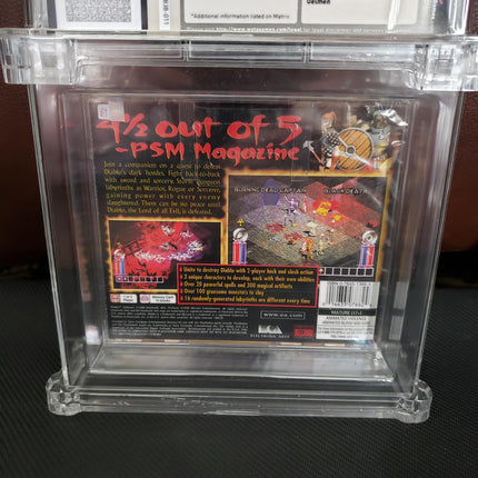 Diablo - PS1 - WATA 9.2 - A+ - Playstation - Sealed