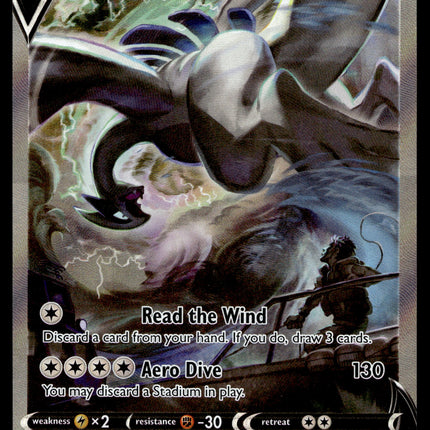 Lugia V - 186/195 - NM - Alt Art - Silver Tempest - Pokemon - A6-64