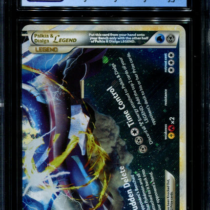 Palkia & Dialga Legend Bottom - 102/102 - CGC 9 - Ultra Rare - Triumphant - Pokemon - 68410