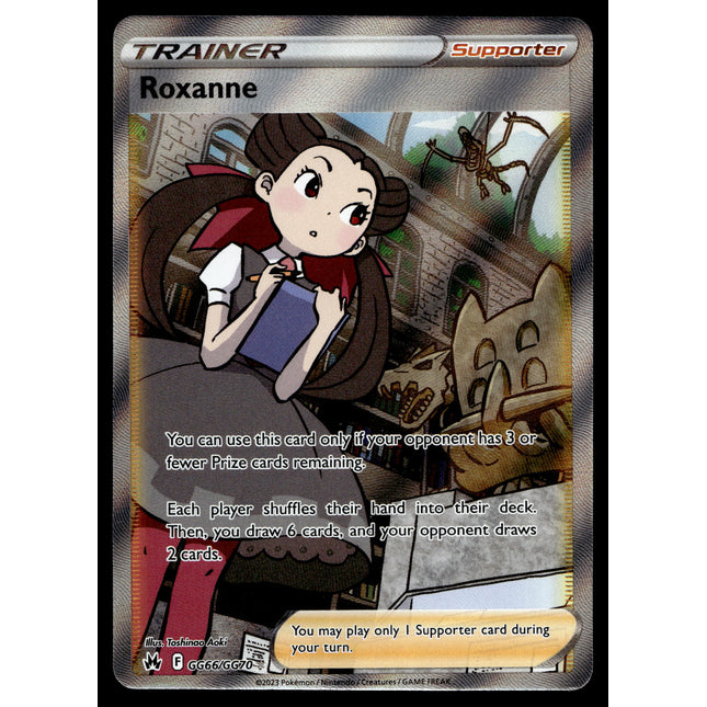 Roxanne - GG66/GG70 - NM - Full Art - Crown Zenith - Pokemon - C3-52