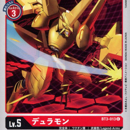 Duramon - BT3-013 - Common - Digimon Card Game BT-03