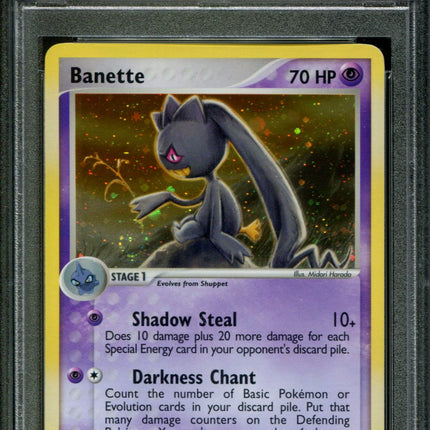 Banette - 1/101 - PSA 9 - Holo - Hidden Legends - Pokemon - 64995