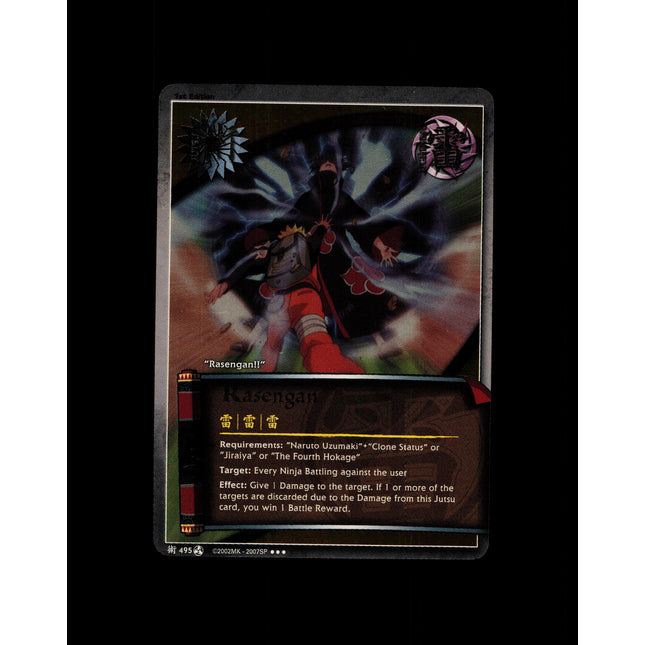 Rasengan - 495 - NM - 1st Edition - Foil - Naruto CCG - D4-354