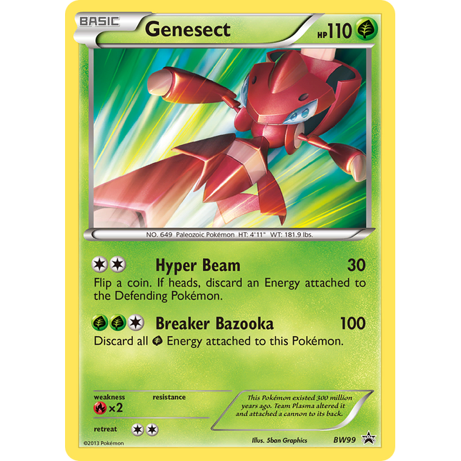 Genesect (BW99) [Black & White: Black Star Promos]