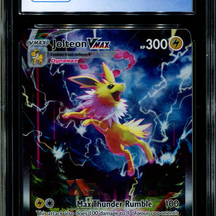 Jolteon VMAX - SWSH184 - CGC 9 - Black Star Promos - Alternate Art - Pokemon - 92353