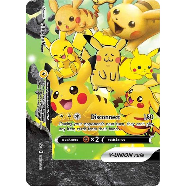 Pikachu V-UNION (SWSH141) (Celebrations) [Sword & Shield: Black Star Promos]