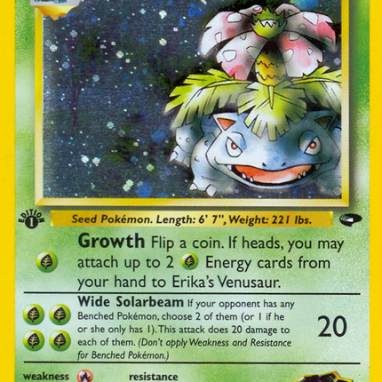 Erika's Venusaur (4/132) [Gym Challenge 1st Edition]