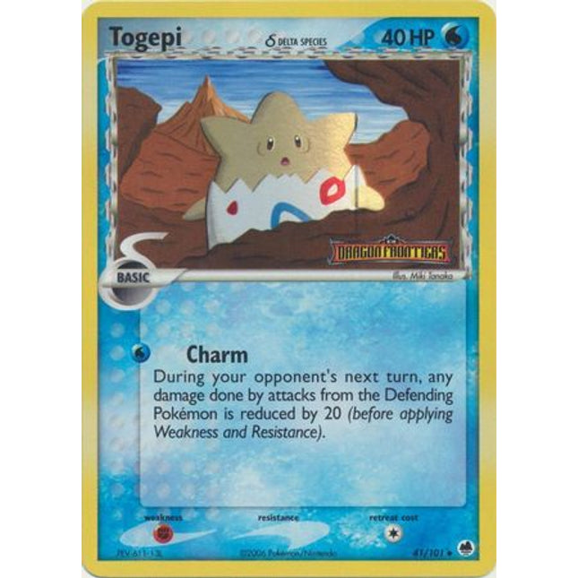 Togepi (41/101) (Delta Species) (Stamped) [EX: Dragon Frontiers]