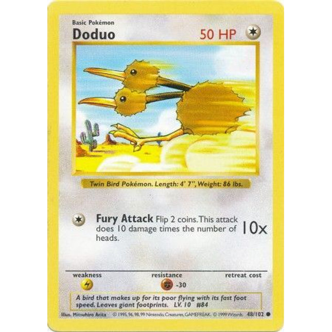 Doduo (48/102) [Base Set (Shadowless)]