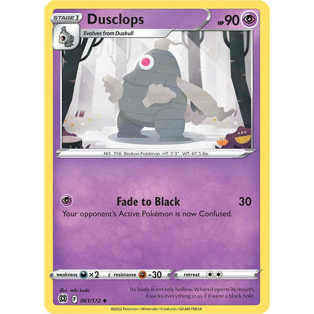 Dusclops (061/172) [Sword & Shield: Brilliant Stars]