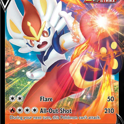 Cinderace V (044/264) [Sword & Shield: Fusion Strike]