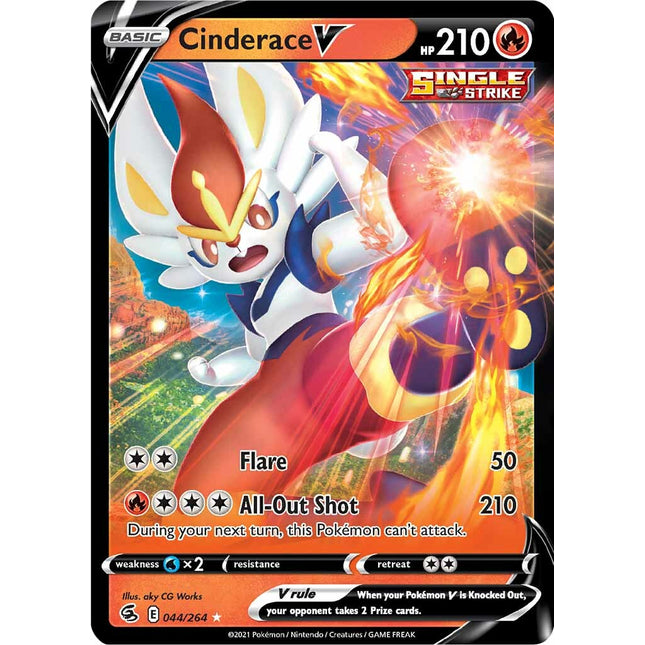 Cinderace V (044/264) [Sword & Shield: Fusion Strike]