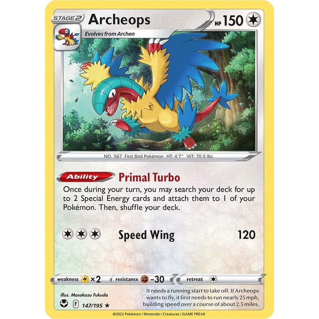 Archeops (147/195) [Sword & Shield: Silver Tempest]