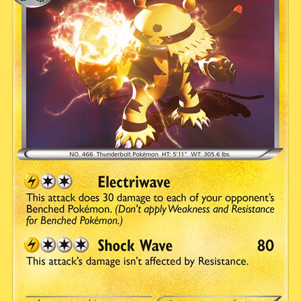 Electivire (54/149) (Cosmos Holo) (Blister Exclusive) [Black & White: Boundaries Crossed]
