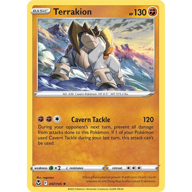 Terrakion (097/195) [Sword & Shield: Silver Tempest]