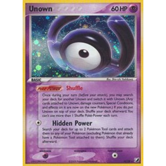 Unown (H) (H/28) [EX: Unseen Forces]