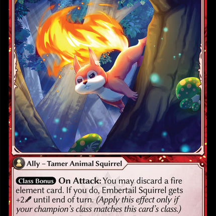 Embertail Squirrel - DOA Alter EN-130 - Common - Near Mint - Foil - Grand Archive TCG