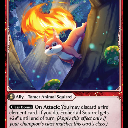 Embertail Squirrel - DOA 1st EN-130 - Common - Near Mint - Non-Foil - Grand Archive TCG