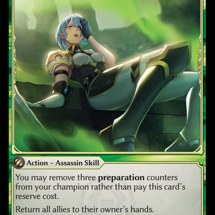 Ensnaring Fumes - DOA Alter EN-210 - Rare - Near Mint - Foil - Grand Archive TCG