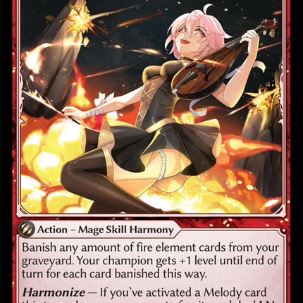 Erupting Rhapsody - DOA Alter EN-132 - Rare - Near Mint - Foil - Grand Archive TCG