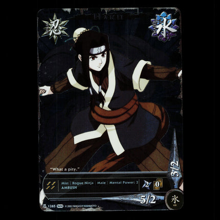 Haku - 1265 - NM - 1st Edition Foil - S22 - Naruto CCG - D4-29
