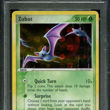 Zubat - 83/101 - PSA 8 - Reverse Holo - Hidden Legends - Pokemon - 80882